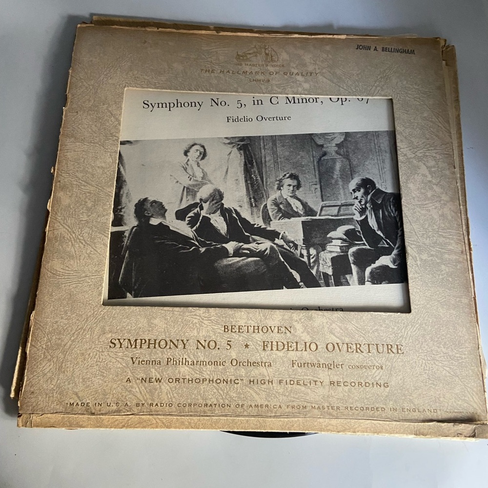 Beethoven Symphony No 5 Vinyl Record